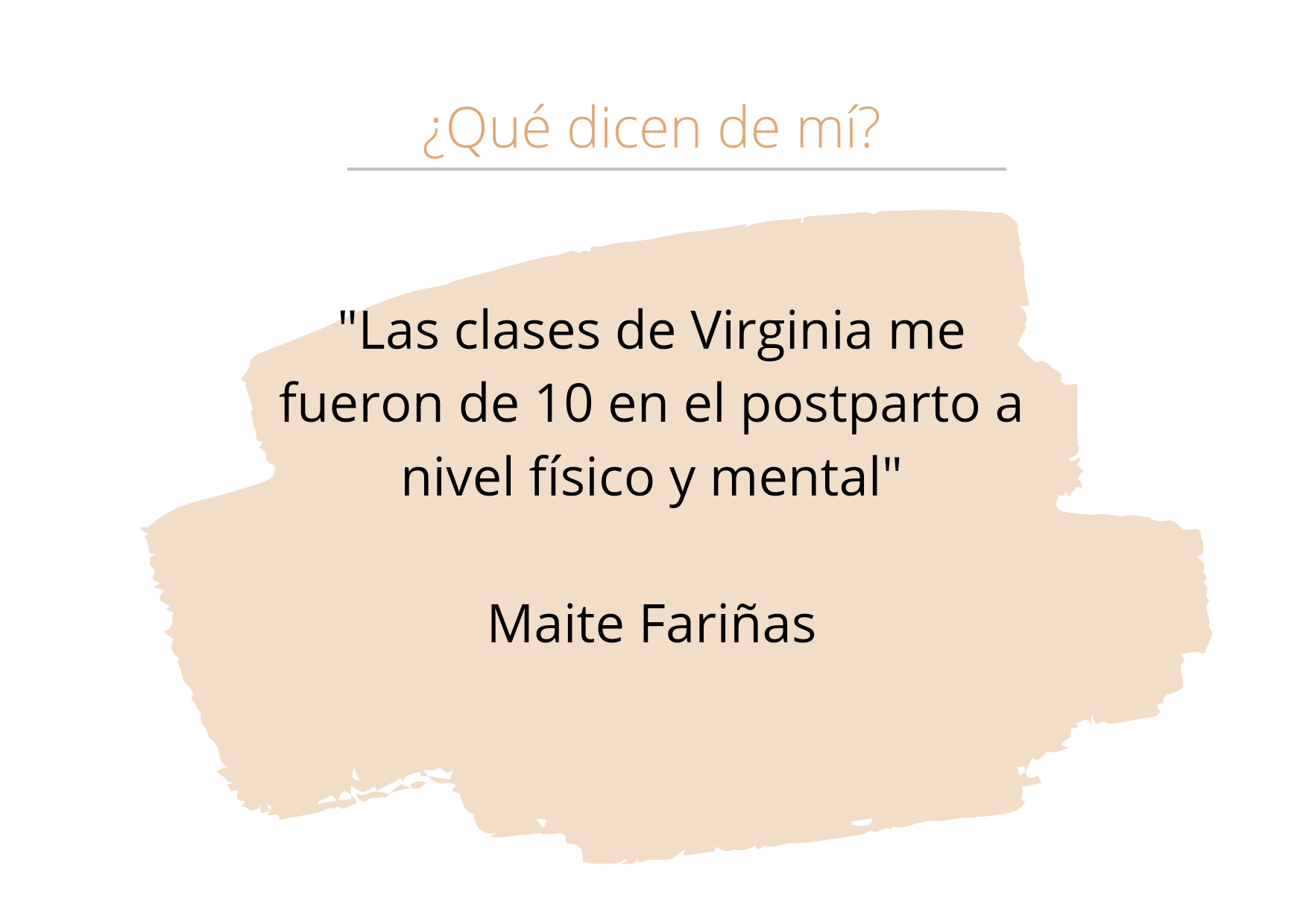 Testimonio, Únete al movimiento